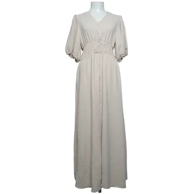 Maxi jurk (Beige) van Shopping Shop Polyester