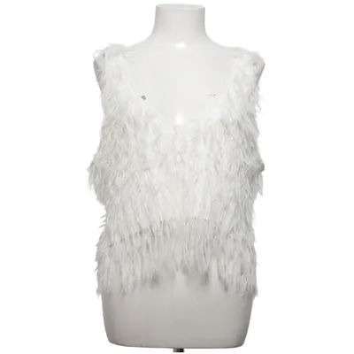 Tank Top (White) from H&M Polyamide, Polyester, Viscose