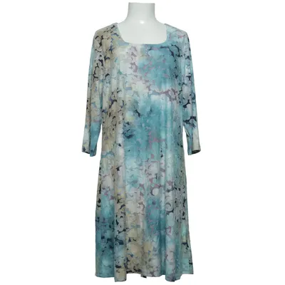 Dress (Blue, Multicolored) from Pont Neuf Elastane, Polyester, Viscose