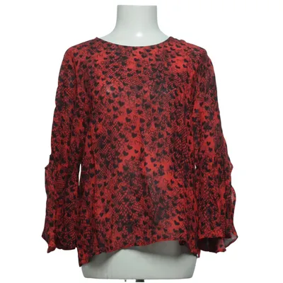 Blouse (Red, Black) from Rich & Royal Viscose