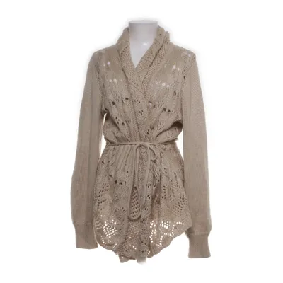 Cardigan (Beige) van VILA Clothes Acryl, Alpacawol, Wol