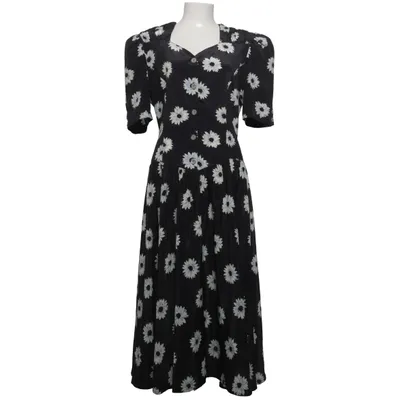 Maxi dress (Black, White, Blue) from Leslie Fay Polyester