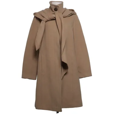 Coat (Beige) from Frank Eden Cashmere, Polyamide, Wool