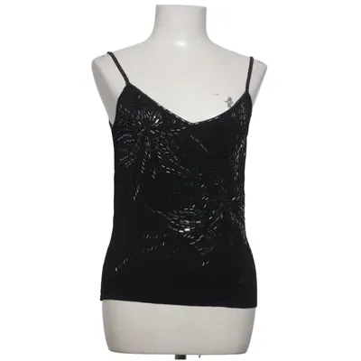 Tanktop  (linne med paljetter som glimmar fint ) fra Saint Tropez Polyamid, Viscose