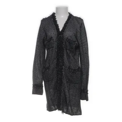Cardigan (Noir, Blanc) de St Emile Cachemire, Fibre métallique, Polyester, Laine