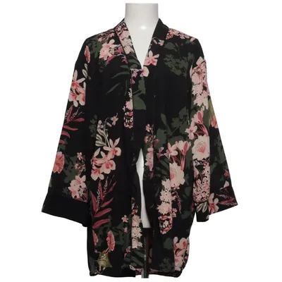 Ochtendjas (Zwart, Meerkleurig) van VRS Woman Polyester