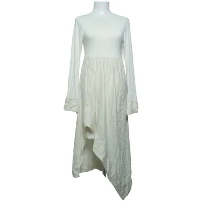 Kjole (Hvid) fra Design Werk Bomuld, Elastan, Silke, Viscose