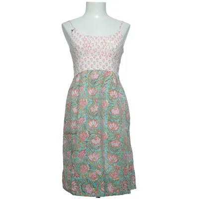 Klänning (Vit, Grön, Rosa) från Oriental Vintage