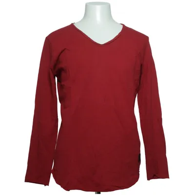T-shirt à manches longues (Rouge) de Amaci Coton