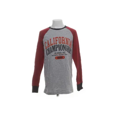 Baseballtröja (Grå, Röd, Svart) från Nightwear Bomull, Viskos