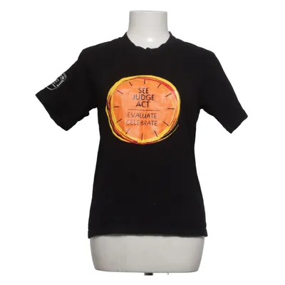 T-shirt (Svart, Orange) från Manga Bomull