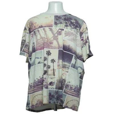 T-shirt (Beige, Multicolored) from H&M Coachella Cotton