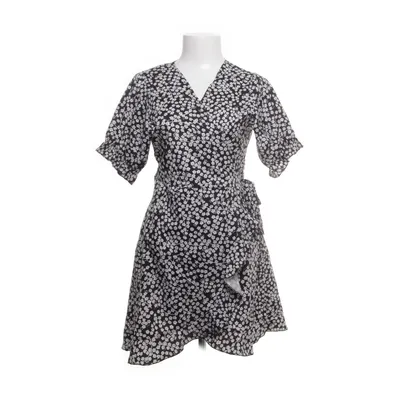 Robe portefeuille (Noir, Blanc) de New Light Fashion Coton, Polyester