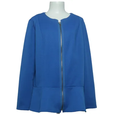 Peplum Top (Blau) von Maite Kelly x Bonprix Elasthan, Polyester