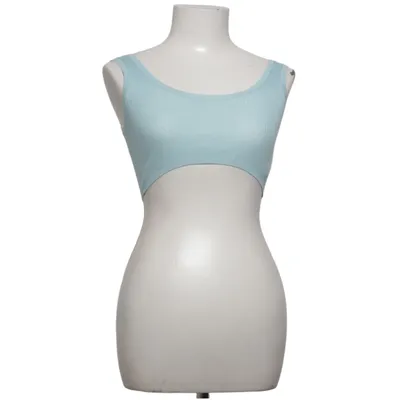 Crop top (Turquoise) from Lisa Yang Cashmere