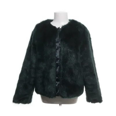 Veste d'hiver (Vert) de NA-KD Polyester, Fausse fourrure