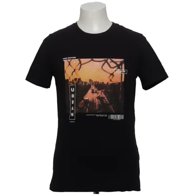 T-shirt (Sort) fra Jack & Jones Bomuld