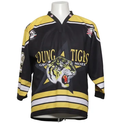 Maillot de hockey (Noir, Jaune, Blanc) de Hockey