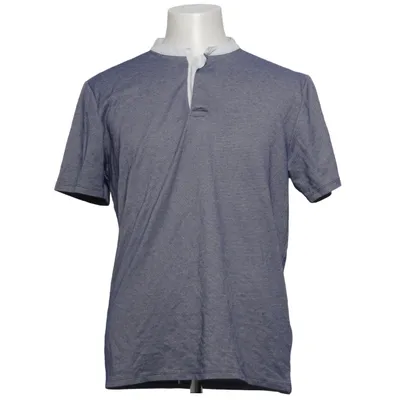 T-shirt (Blue, White) from Drykorn Cotton, Polyester
