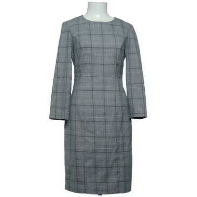 Dress (Gray, Blue) from Mohito Polyester, Viscose