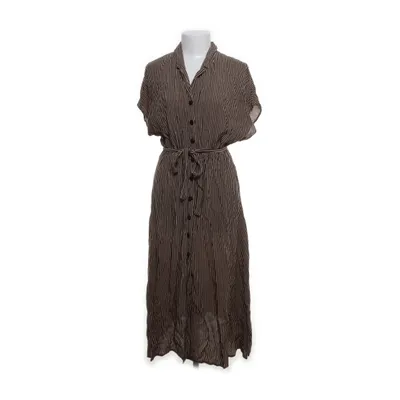 Skjortekjole (Beige, Sort) fra Mango Casual