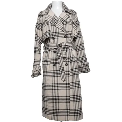 Mantel (Beige, Schwarz) von ASOS Acryl, Baumwolle, Polyamid, Polyester, Viskose, Wolle