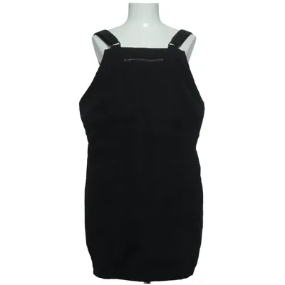 Robe salopette (Noir) de Forplay Coton
