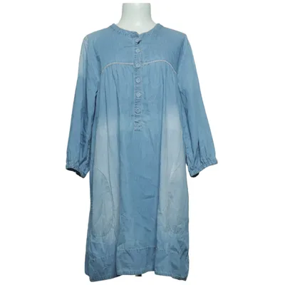 Denim jurk (Blauw) van Attention Katoen
