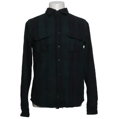 Flanellskjorta (Grön, Svart) från Lager 157 Roots