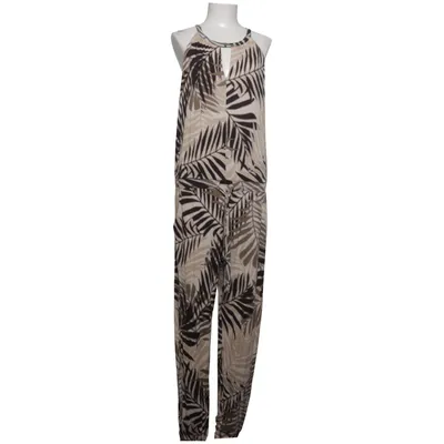 Jumpsuit (Beige, Bruin) van Summum Woman Elastaan, Viscose