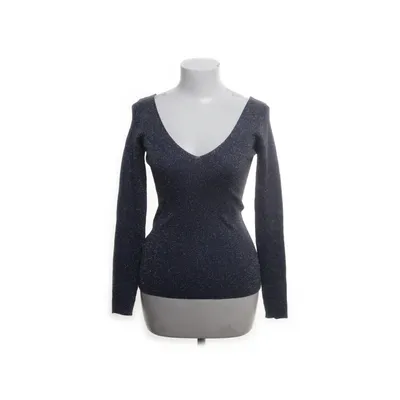 Top (Blauw, Zilver) van Mango Polyester, Polyamide