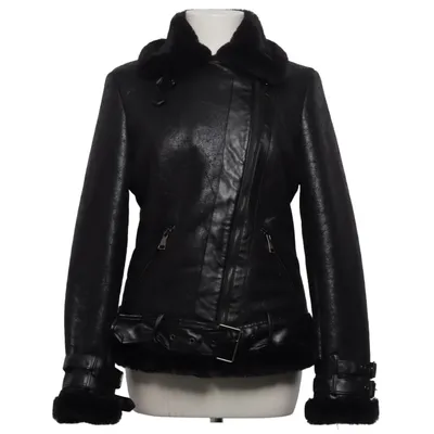 Shearling jas (Zwart) van Osley Polyester