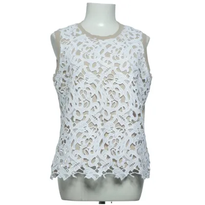 Top (White, Beige) from GC Fontana Cashmere, Cotton