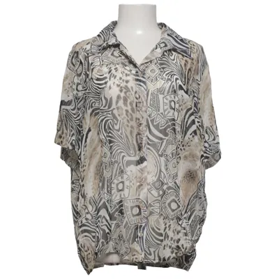Kortärmad skjorta (Beige, Svart, Vit) från Gina Laura Collection Polyester