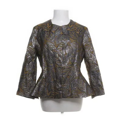 Kavaj (Gul, Flerfärgad) från Maria Westerlind Bomull, Metallfiber, Polyester, Viskos