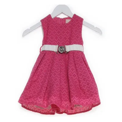 Klänning (Rosa, Vit) från Rital Bomull, Polyester