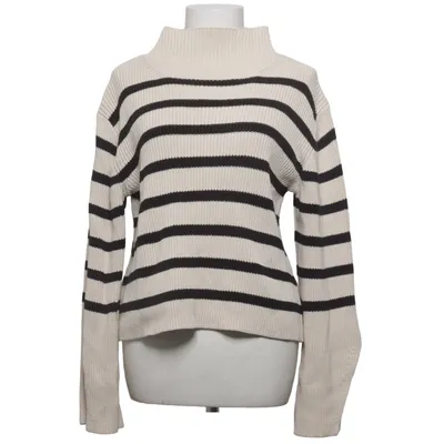 Turtleneck (Beige, Black) from C.W. by Carin Wester Acrylic, Cotton