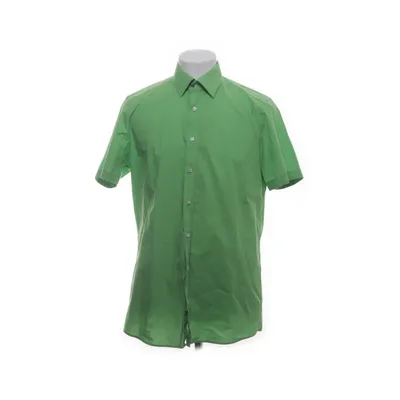 Kortärmad skjorta (Grön) från Olymp Bomull, Elastan