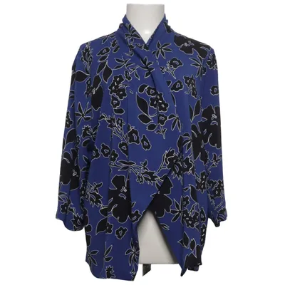 Cardigan (Blauw, Zwart)