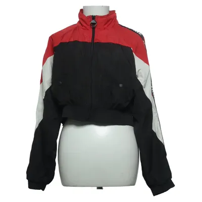 Bomber jacket (Black, Red, White) from Bershka_BSKGIRL Polyester