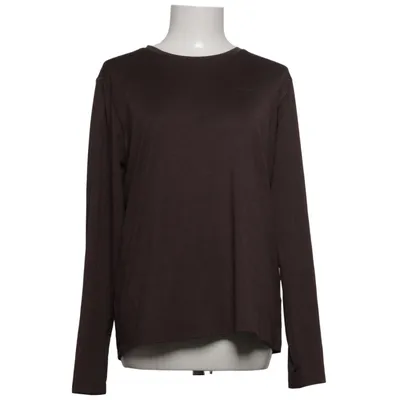 Langærmet t-shirt (Brun) fra Endurance Elastan, Polyester