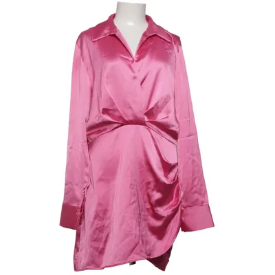Wickelkleid (Pink) von Zara Polyester