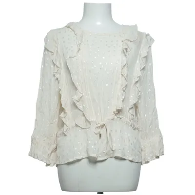 Blouse (Beige, Zilver) van Part Two