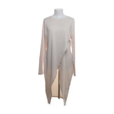 Wikkeljurk (Beige) van Shein Curve Polyester, Elastaan