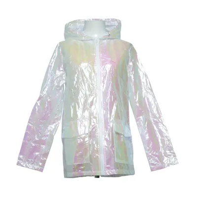 Rain jacket (White, Multicolored) from Brave Soul Polyester