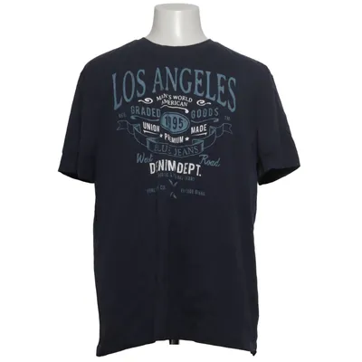 T-shirt (Blå) fra Man's World Bomuld
