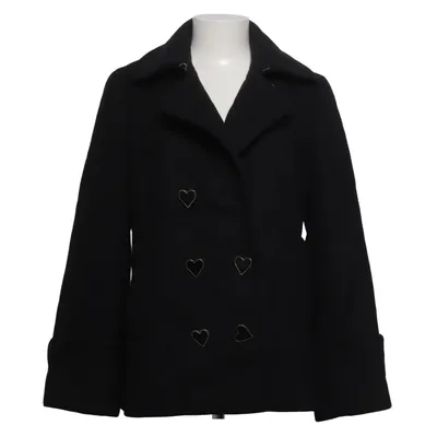 Pea coat (Black) from Viktor & Rolf x H&M Polyamide, Viscose, Wool