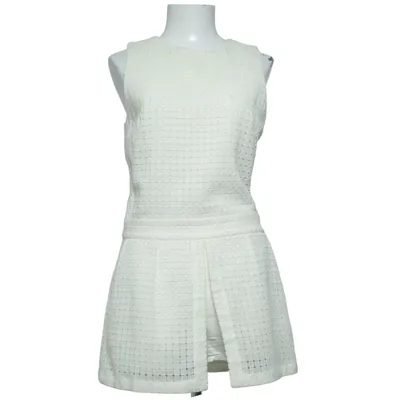 Jumpsuit (White) from Club Monaco Cotton, Linen, Polyester, Viscose