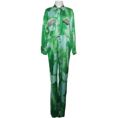 Jumpsuit (Groen, Meerkleurig) van Azaka Polyester