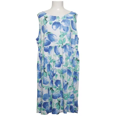 Dress (Blue, White, Green) from Generous by Lindex Elastane, Viscose